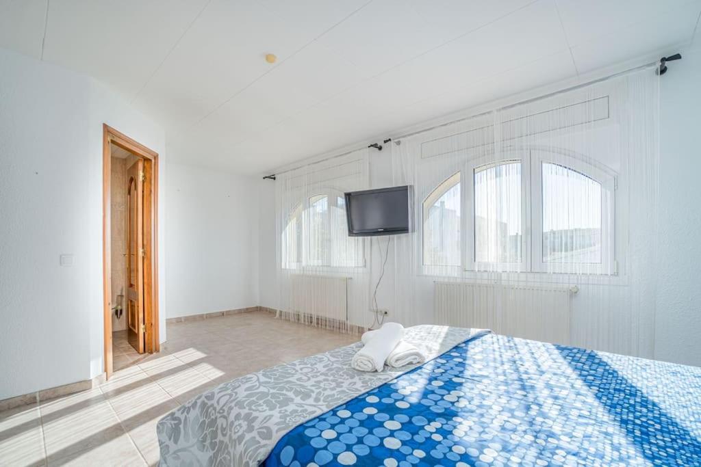 אמפוריבראבה Sm21-Gran Casa De Vacaciones En La Playa, 4 Habitaciones, Climatizada, Piscina, Barbacoa Y Wifi מראה חיצוני תמונה