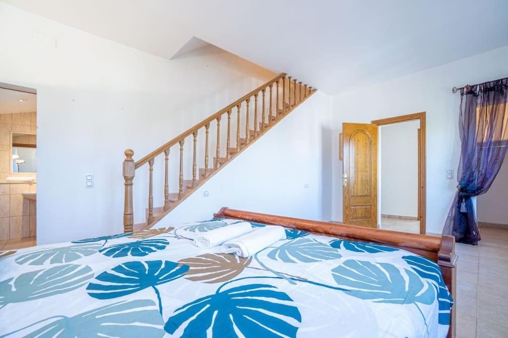 אמפוריבראבה Sm21-Gran Casa De Vacaciones En La Playa, 4 Habitaciones, Climatizada, Piscina, Barbacoa Y Wifi מראה חיצוני תמונה